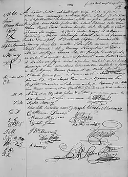 Acte de mariage entre Etienne Pascal Taché et Sophie Beaucher dite Morency. 18 juillet 1820. Paroisse Notre-Dame-de-Québec de la ville de Québec.