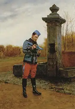 Une lettre de la maison (1905), localisation inconnue.