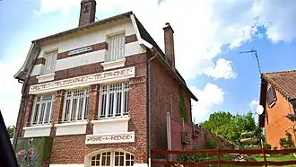 L'ancien bureau de poste, fermé en 2007.