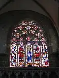 Verrière du transept sud.