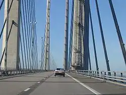 Sur l'Øresundsbron.
