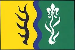 Drapeau de Újezd nade Mží