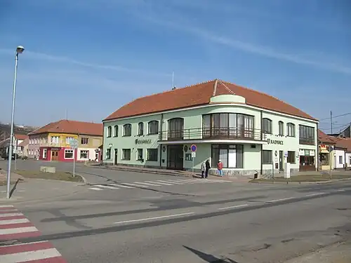 Újezd u Brna : hôtel de ville.