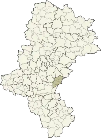 Localisation de Powiat de Bieruń-Lędziny