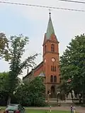L'église du Sacré-Cœur.