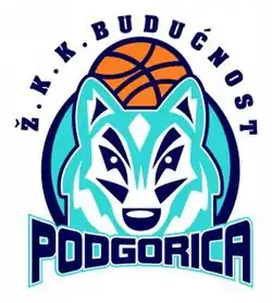 Logo du ŽKK Budućnost Podgorica