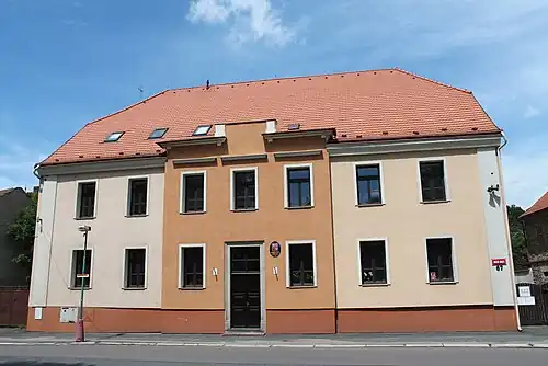 Žleby : la mairie.