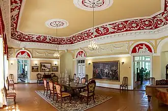de l'intérieur,