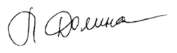 signature de Larissa Dolina