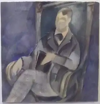 Portrait cubiste d'un homme, 1914