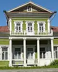 Maison Zassetski, le balcon.