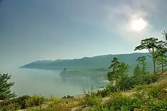 Baie Pestchanaïa, parc national du Baïkal.