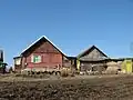 Maisons à Riebiņi.