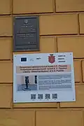 Plaque du classement,