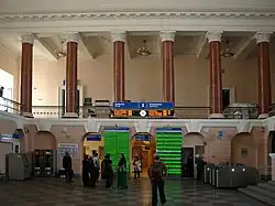 L'intérieur.