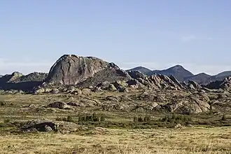 Paysage du parc. Aout 2016.