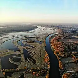 le méandre de la Desna au village de Mezin.