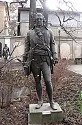 Zoubov, statues des fondateurs de la Ville.