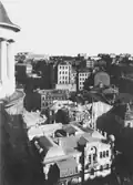 Vue du 12e étage du gratte-ciel (1914).