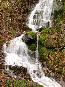 Chute d'eau de Kamianka.