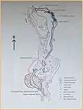 Topographie connue de la grotte.
