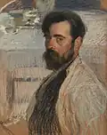 Autoportrait, 1915, toile, huile, Galerie Tretiakov