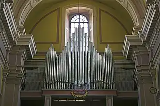 L'orgue.