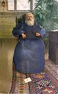 Toile représentant Mkrtich Khrimian.
