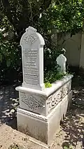 La tombe de Moustafa Edige Kirimal.