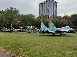 Exposition d'aéronefs.