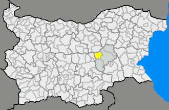 Localisation de Tvarditsa