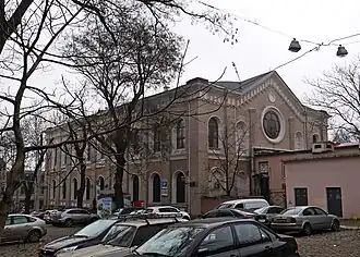 la synagogue classée.