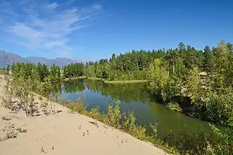 Lac Aliounouchka.