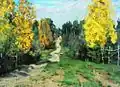 Chemin en automne, 1910