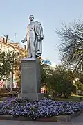Statue de Polejaïev à Saransk.