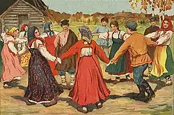 Danseurs de khorovod.