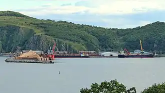 Une partie du port.