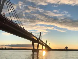 Vue du pont.