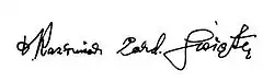 Signature de Casimir Świątek