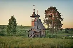 La chapelle en juin 2016 au couchant.