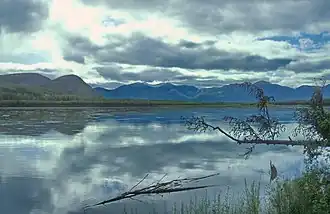 Fleuve Kolyma dans le nord de l'oblast.