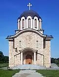 L'église Sainte-Zlata-de-Maglen de Saraj.