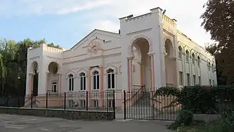 La synagogue classée.