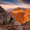 Le Demerdji, Demergi ou Demirci, dans les monts de Crimée. Octobre 2013.