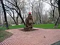 Statue végétale intitulée « le troll »
