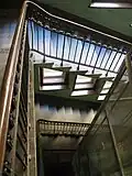 Vue d'une des cages d'escalier
