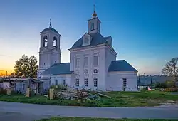 Vue de l'église de la Transfiguration