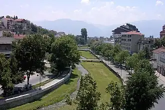 La rivière à Kočani