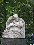 Buste de Tchaïkovsky devant le conservatoire.
