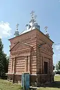 Chapelle Saint-Alexandre-Nevski en souvenir de l'empereur Alexandre II.